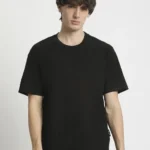 Men's Solid Relaxed Fit Round Neck T-Shirt