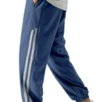 Men's Loose Light Blue Fit Track Pant